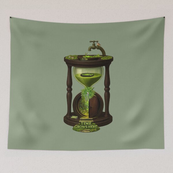Item preview, Time Grows Here designed and sold by Aimetoi.