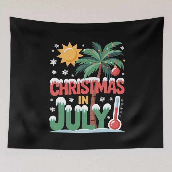 Item preview, Christmas In July Summer Xmas Beach Vacation designed and sold by SapfireStuArt.