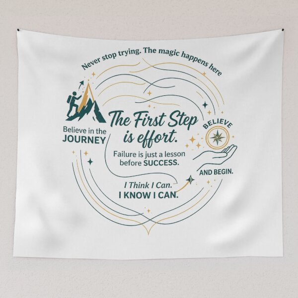 Item preview, Quiet Momentum™ — The First Step Is Effort designed and sold by Jacque's Life In Motion Studio.