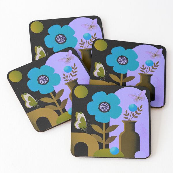 Item preview, Midnight Botanical Geometry designed and sold by joycrysstudio.