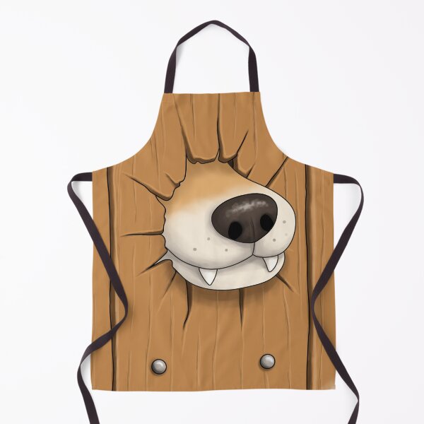 Item preview, Funny Dog Stuck In Fence Hole designed and sold by Szkicerka.