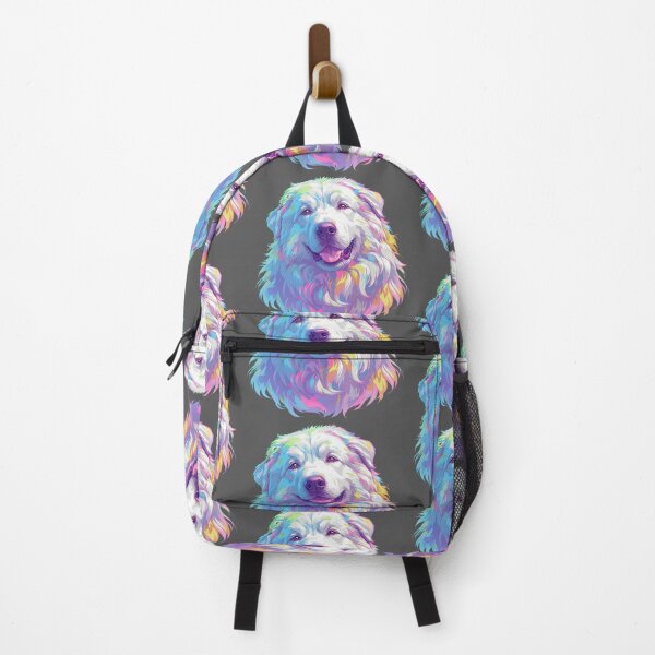 Item preview, Colorful Great Pyrenees puppy dog designed and sold by MendaciousMina.