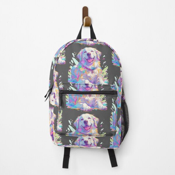 Item preview, Colorful Great Pyrenees puppy dog designed and sold by MendaciousMina.