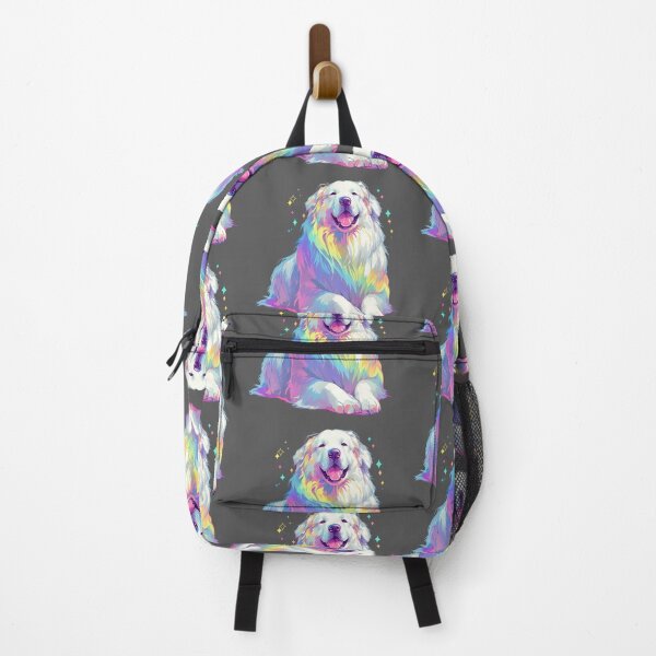 Item preview, Colorful Great Pyrenees puppy dog designed and sold by MendaciousMina.