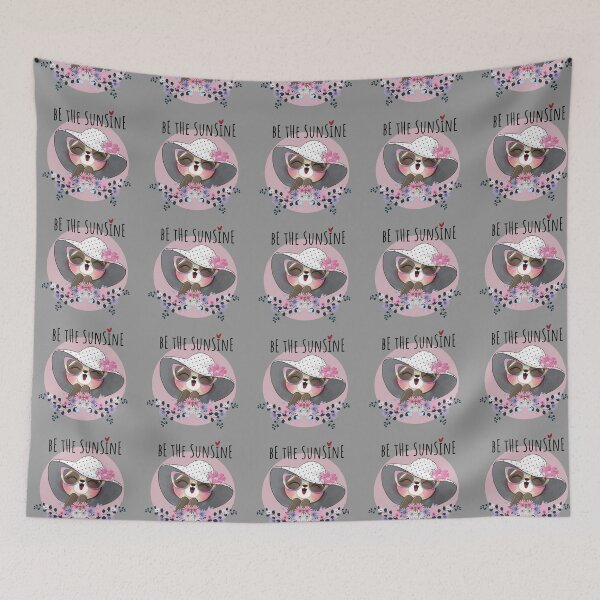 Item preview,  In The Sunshine Cute Sloth Floral Sun Hat Kawaii Summer Lazy Day Art designed and sold by DERA RAY.