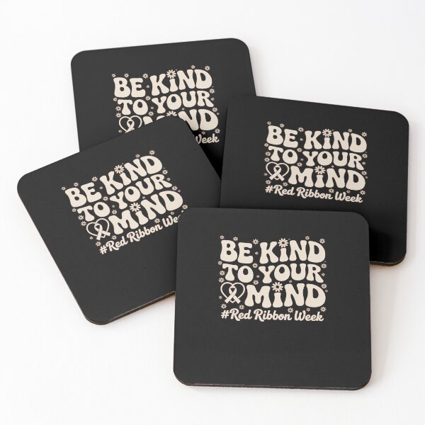 Item preview, Be Kind to Your Mind Red Ribbon Week designed and sold by SapfireStuArt.