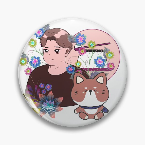 Item preview, Asian Food Time & Cute Dog with Prosthetic Arm designed and sold by Kanniax.