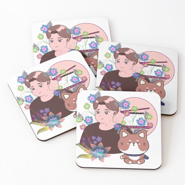 Item preview, Asian Food Time & Cute Dog with Prosthetic Arm designed and sold by Kanniax.