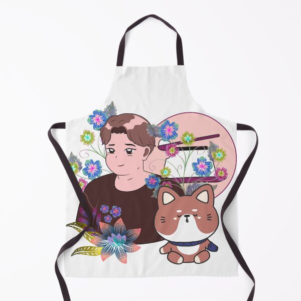 Item preview, Asian Food Time & Cute Dog with Prosthetic Arm designed and sold by Kanniax.