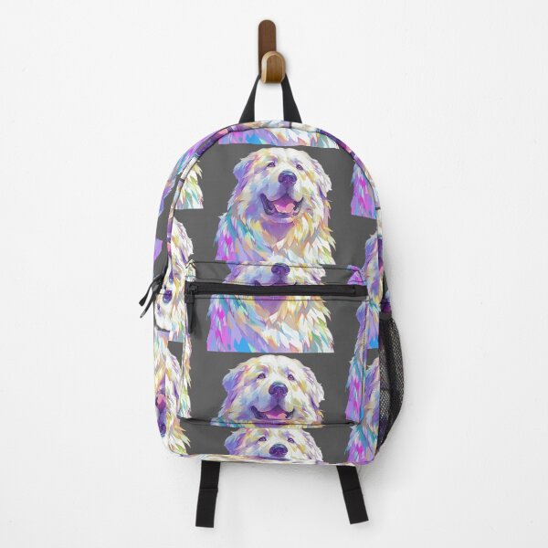 Item preview, Colorful Great Pyrenees puppy dog designed and sold by MendaciousMina.
