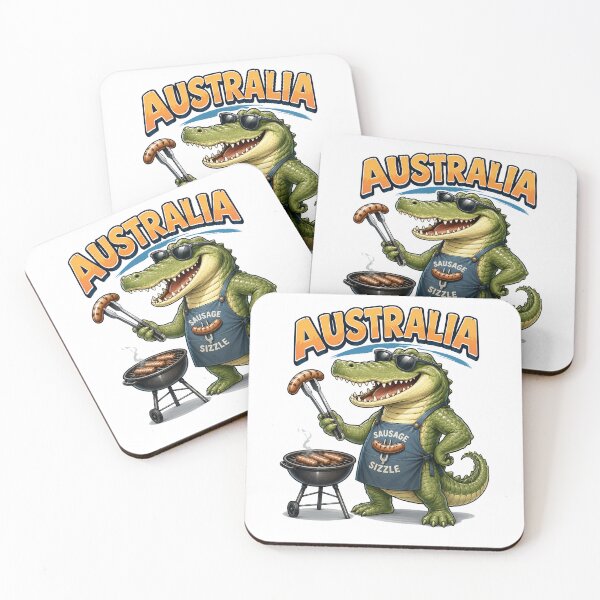Item preview, Crocodile BBQ: Snags, Scales & Aussie Smoke designed and sold by Holiday-Hunter.