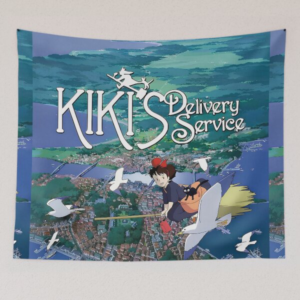 Item preview, kawaii art girl [[kiki's]] go -%[ghiblis]%- flying town aways  designed and sold by huaishen89.