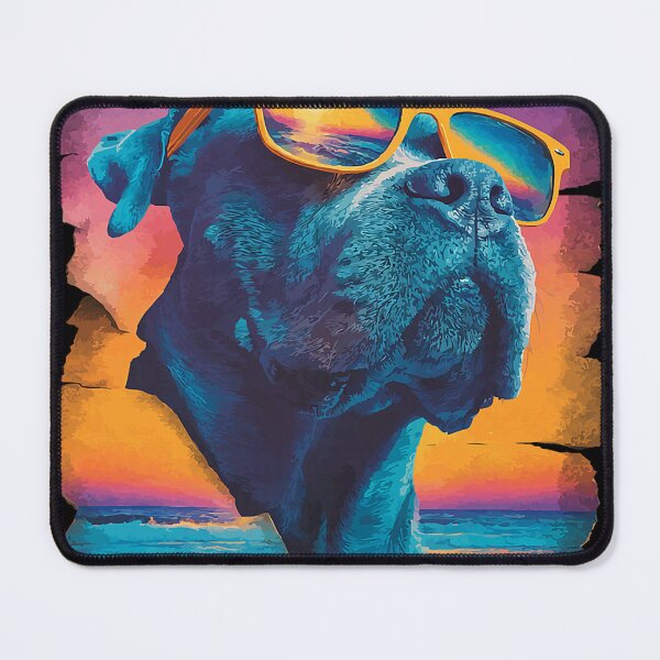 Item preview, Cane Corso with Sunglasses Sunset Beach Tropical Dog Summer designed and sold by Littermin.