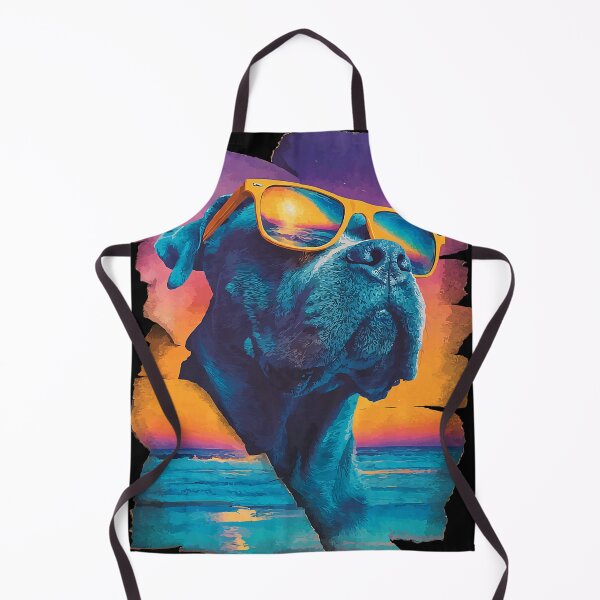 Item preview, Cane Corso with Sunglasses Sunset Beach Tropical Dog Summer designed and sold by Littermin.