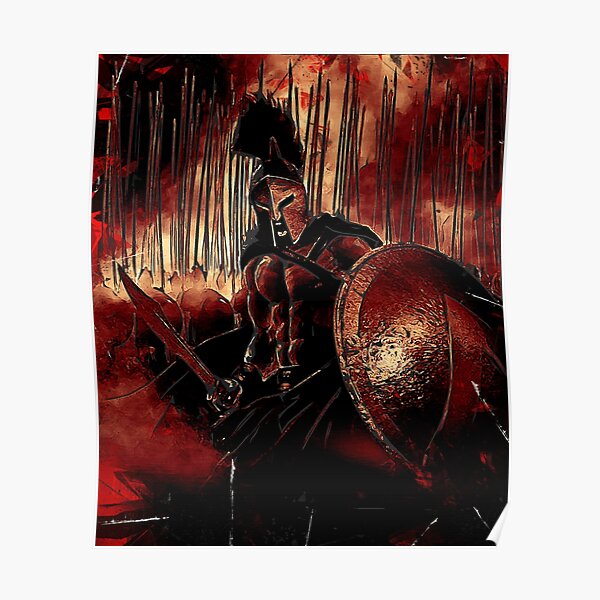 Posters sur le th me Spartiate  Redbubble