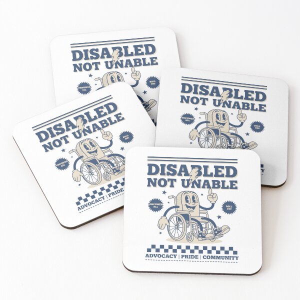 Item preview, Disability Awareness Disabled Not Unable Pride designed and sold by LuminOrb.