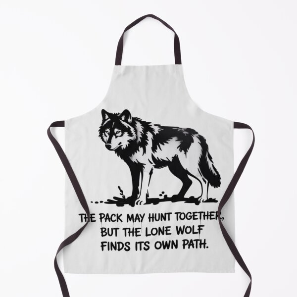 Item preview, Banksy - The pack may hunt together, but the lone wolf finds its own path designed and sold by 123ks.
