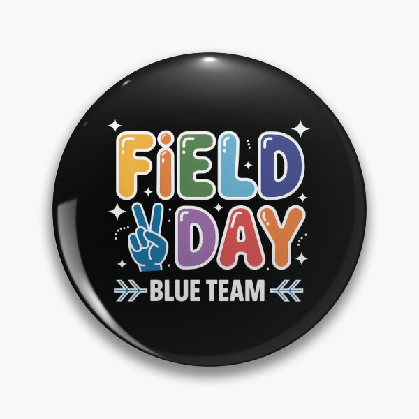 Item preview, Field Day Blue Team for Teacher Kids Field Day Games designed and sold by SapfireStuArt.