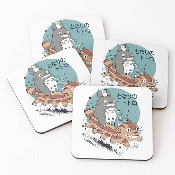 Item preview, Cute kawaii art catbus and [[tototoro]] go -%[ghiblis]%- running aways  designed and sold by huaishen89.