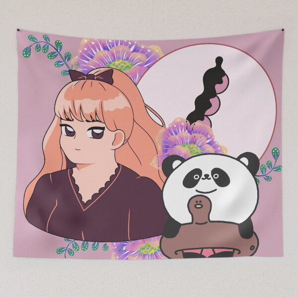 Item preview, Manga Girl and Panda with Leg Prosthesis designed and sold by Kanniax.