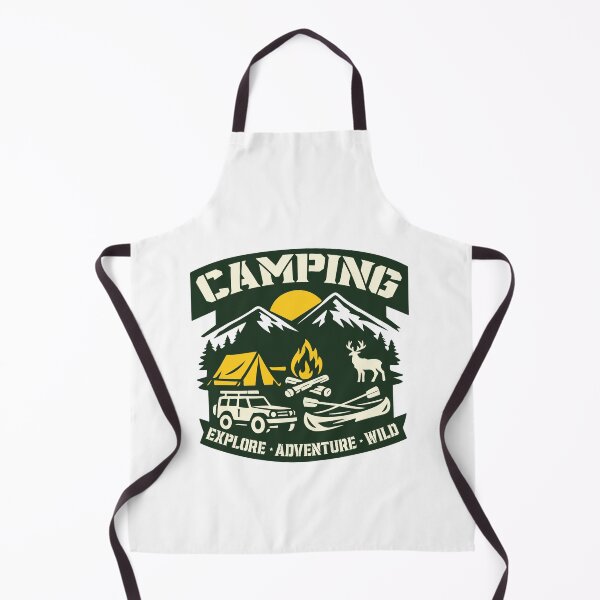 Item preview, Camping T-shirt designed and sold by Artimax-Studio.