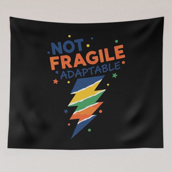 Item preview, Disability Awareness Not Fragile Adaptable Autism designed and sold by LuminOrb.