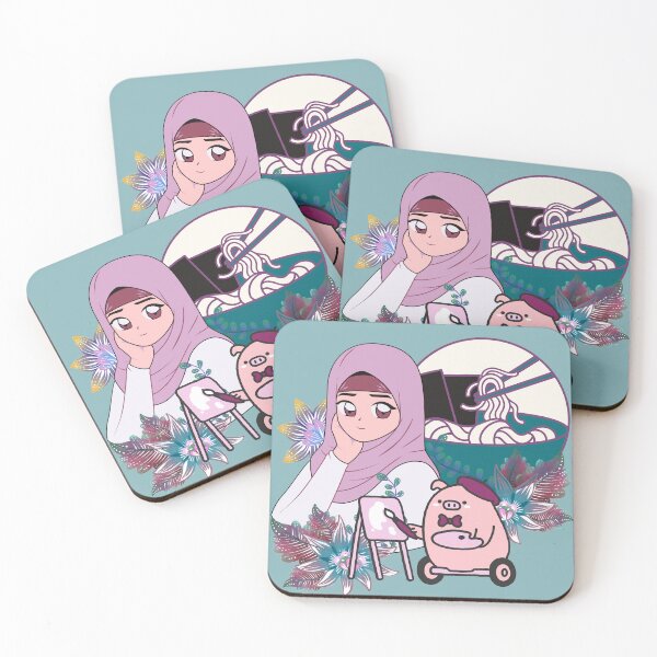 Item preview, Manga Artist, Ramen and Pig in Wheelchair designed and sold by Kanniax.