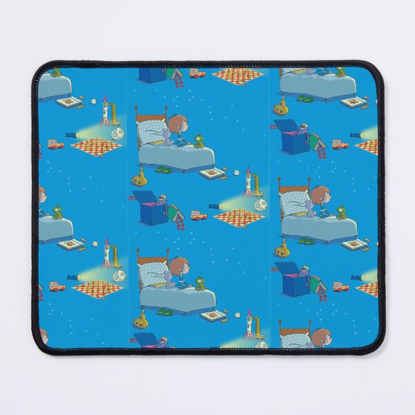 Item preview, boy develops his imagination in his playroom with his toys designed and sold by duxpavlic.
