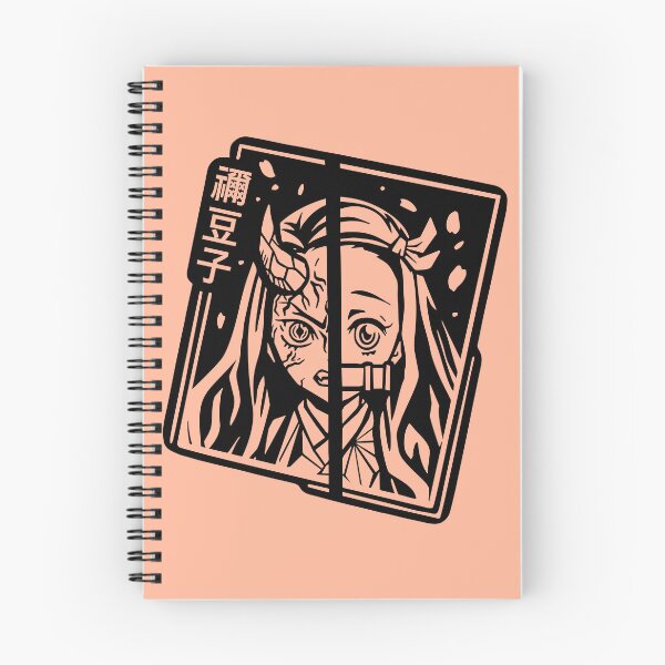 Item preview, Nezuko half-demon black stencil type designed and sold by anaislalovi.