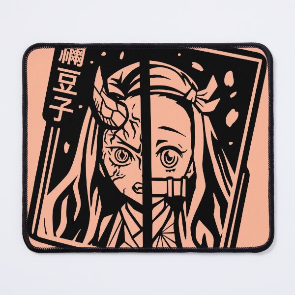 Item preview, Nezuko half-demon black stencil type designed and sold by anaislalovi.