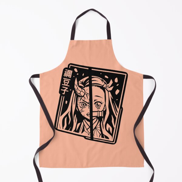 Item preview, Nezuko half-demon black stencil type designed and sold by anaislalovi.