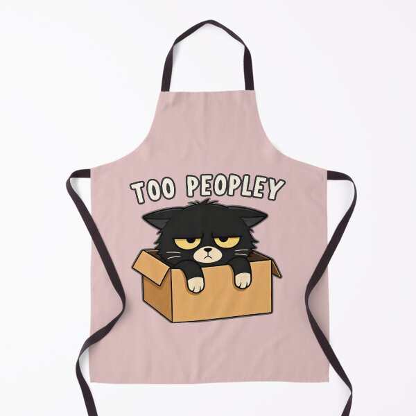 Item preview, Too Peopley Box Cat Design designed and sold by AdicretorDesign.