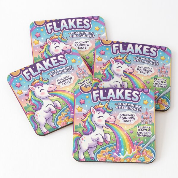 Item preview, Unicorn flakes designed and sold by cardesign.