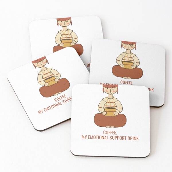 Item preview, Coffee My Emotional Support Drink designed and sold by The Quiet Thicket.