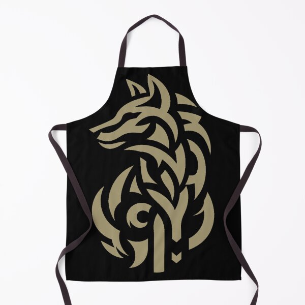 Item preview, Tribal Wolf Symbol - Minimalist Wolf Tattoo Style Graphic designed and sold by JonelCrafts.
