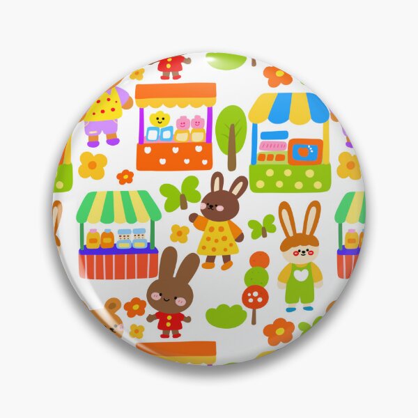 Item preview, Magical Market Stroll Seamless Pattern  designed and sold by KJackArtwork.