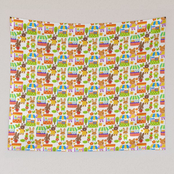 Item preview, Magical Market Stroll Seamless Pattern  designed and sold by KJackArtwork.