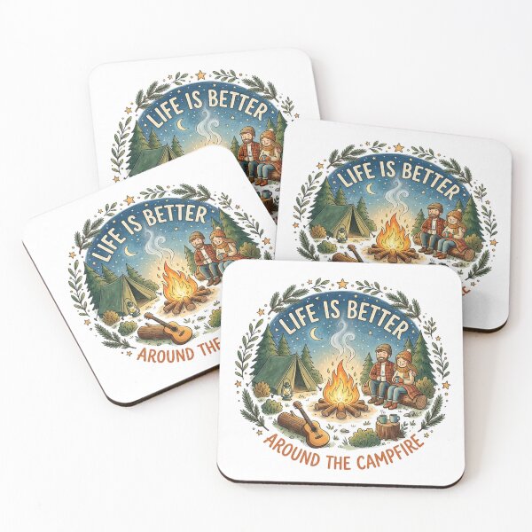 Item preview, Life is Better Around the Campfire designed and sold by YNAMREG.