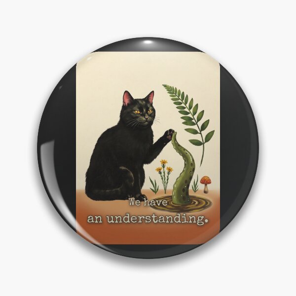 Item preview, Tentacle Portal Cat We Have An Understanding Vintage Tarot designed and sold by BLACKCAT-COVEN.