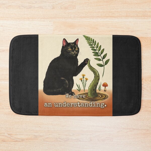 Item preview, Tentacle Portal Cat We Have An Understanding Vintage Tarot designed and sold by BLACKCAT-COVEN.