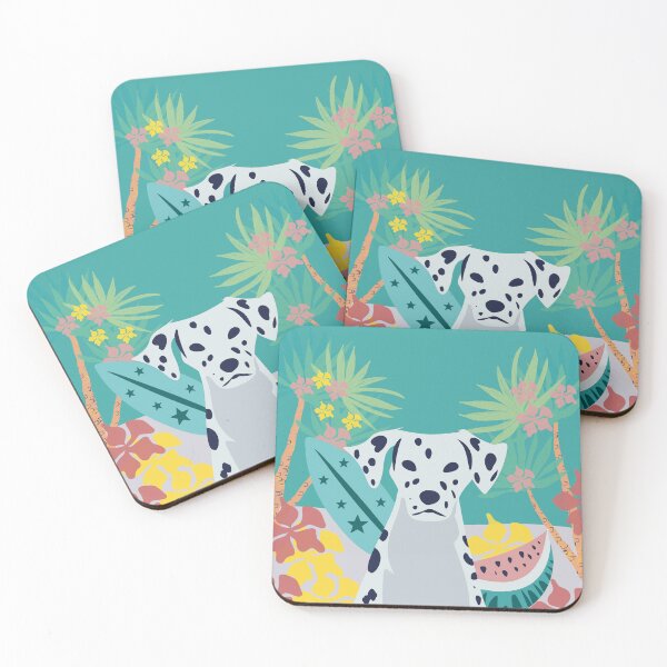 Item preview, Dalmatian Dog Summer designed and sold by IvysCreativityHouse.