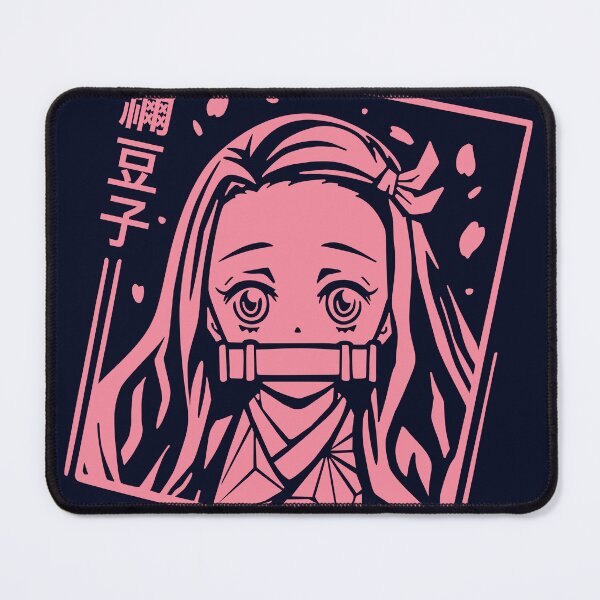 Item preview, Nezuko stencil type light pink in negative designed and sold by anaislalovi.