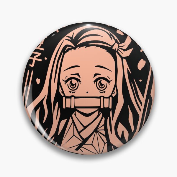 Item preview, Nezuko stencil type black designed and sold by anaislalovi.