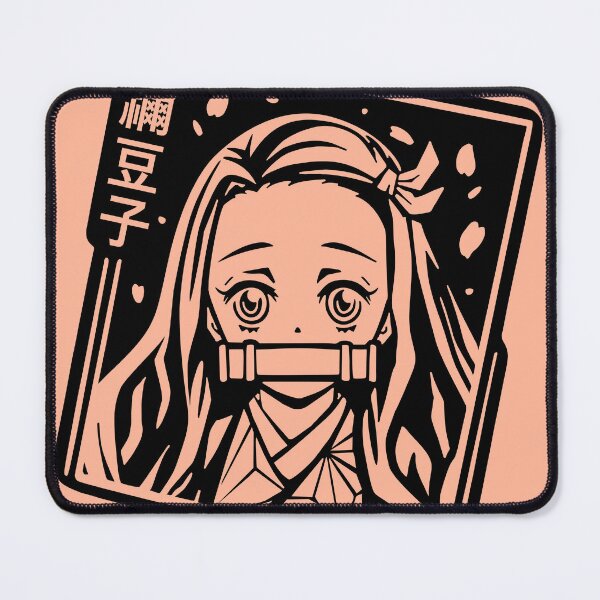Item preview, Nezuko stencil type black designed and sold by anaislalovi.