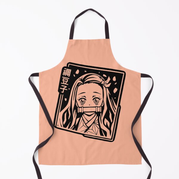 Item preview, Nezuko stencil type black designed and sold by anaislalovi.