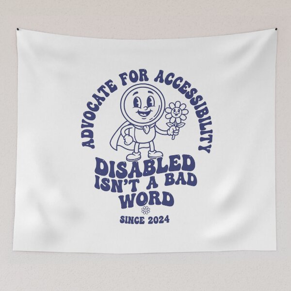 Item preview, Disability Awareness Disabled Isn't A Bad Word designed and sold by LuminOrb.