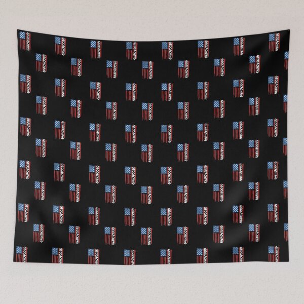 Item preview, Geocaching USA American flag designed and sold by portrait4you.
