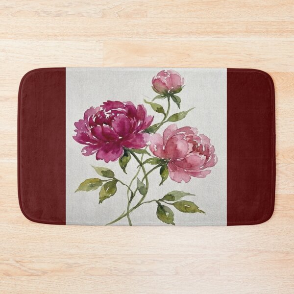 Item preview, Romantic Peony Floral Illustration Artwork  designed and sold by NivyasArtistry.