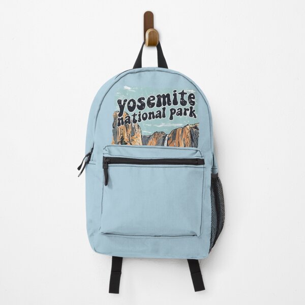 Item preview, Yosemite National Park Retro Cute Landscape Wildlife Bear designed and sold by HowToCanadian.