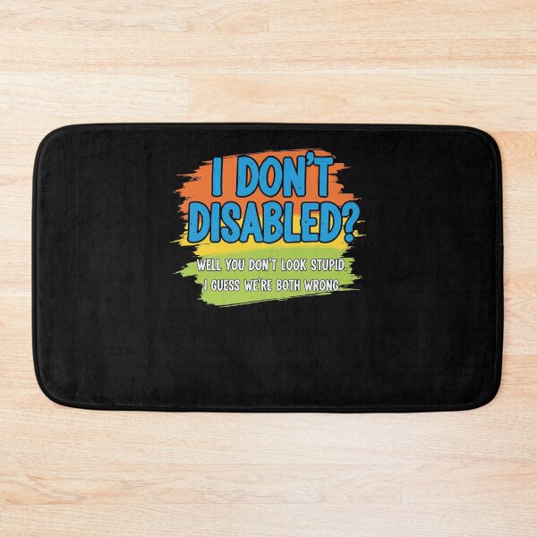 Item preview, Disability awareness I Dont Disabled Autism designed and sold by LuminOrb.